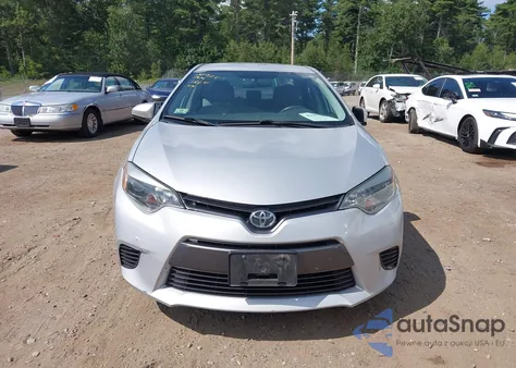 2016 Toyota Corolla Le из США, поврежденный, VIN 2T1BURHE8GC591826